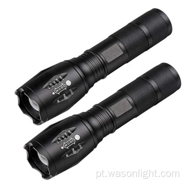 Wason Top XM-L T6 G700 Tactical Linernas Torch Light A100 GLARE Kit de lanterna LED de longa distância para interno e externo